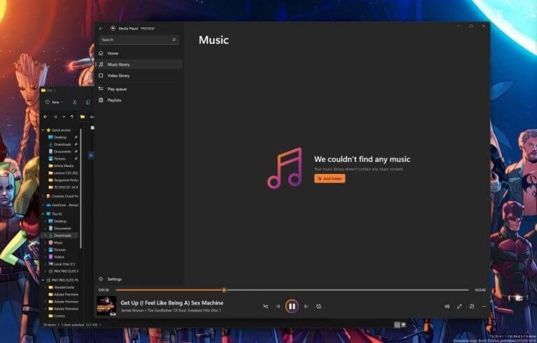 Groove Music 플레이어가 업데이트되어 일부 사용자를 위한 새로운 Windows 11 Media Player로 교체되었습니다.