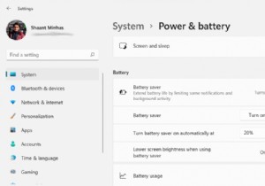 Windows 11 배터리 수명 늘리는 방법 총정리