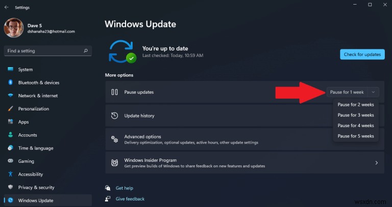 PC에 자동 Windows 11 업데이트 설치를 일시 중지하거나 중지하는 방법