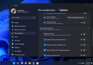 PSA:최신 Windows Insider Dev, 베타 채널 빌드를 사용하면 시스템 트레이의 모든 앱 아이콘을 비활성화할 수 있습니다.