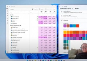 Microsoft는 Windows 11의 작업 관리자 활용 영역에 대한 강조 색상 지원을 알려드립니다