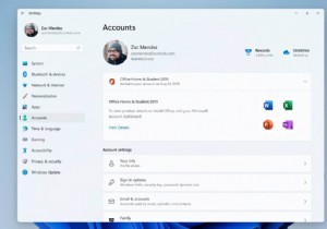 Windows 11 개발자 채널 빌드 25126은 새로운 계정 설정 페이지 개선 사항을 제공합니다.