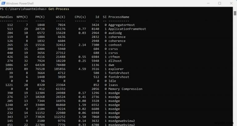 시도해야 하는 주요 PowerShell 명령