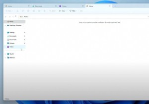 [동영상] Windows 11 파일 탐색기의 탭 및 기타 새로운 기능 실습