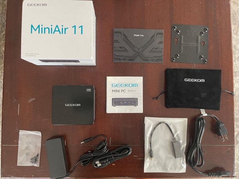 GEEKOM MiniAir 11 Mini PC 리뷰:Intel NUC보다 저렴한 성능으로 더 우수합니다.