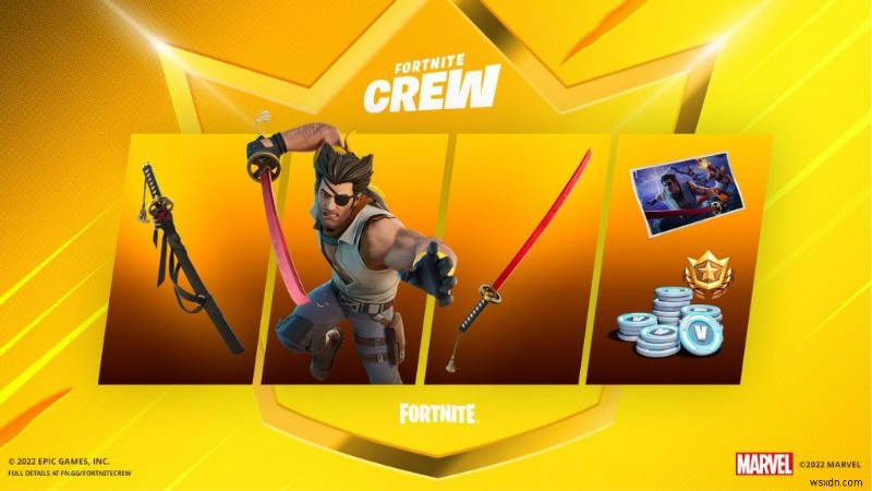 X-Mens Wolverine이 새로운 모습으로 Fortnite 비디오 게임으로 돌아옵니다