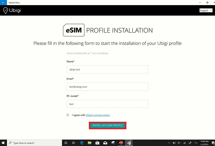 Windows 11에서 무료 eSIM 프로필을 쉽게 얻는 방법
