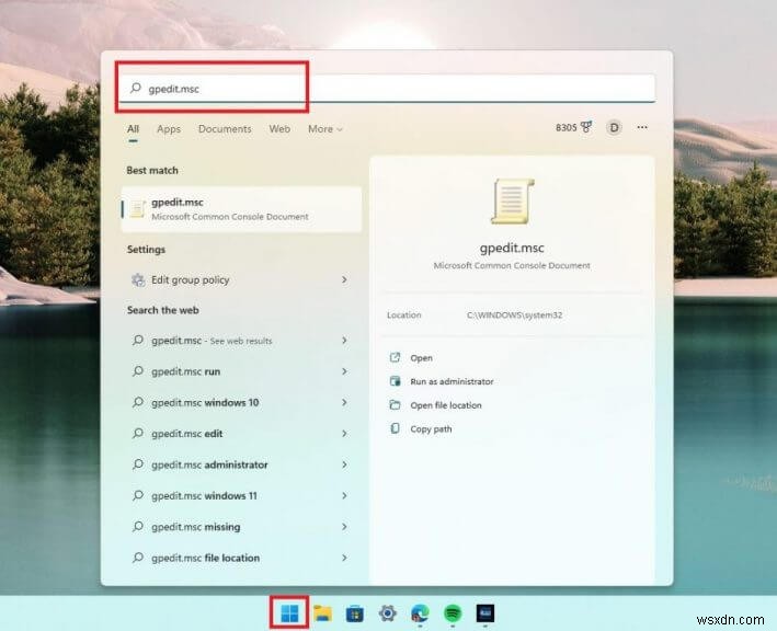 Windows 11에서 Bing Search를 비활성화하는 방법