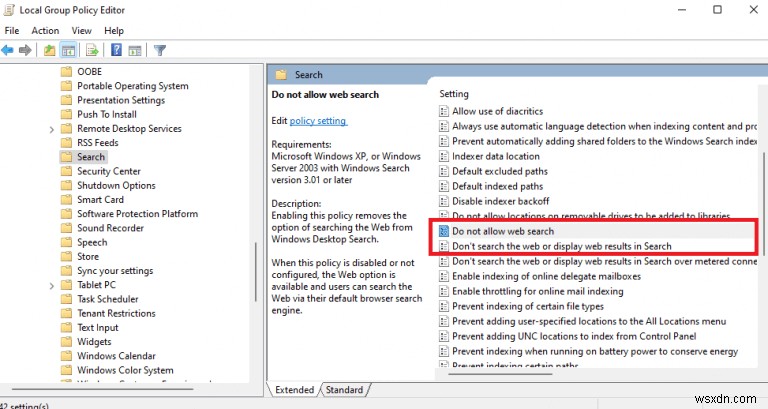 Windows 11에서 Bing Search를 비활성화하는 방법
