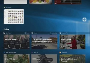 오늘 Microsoft의 예정된 타임라인 기능을 사용하는 방법(일종의)