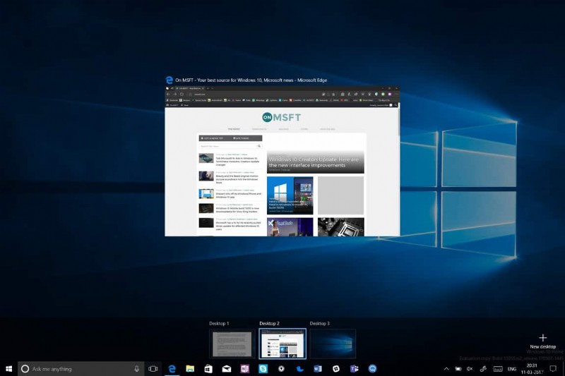 Windows 10s 가상 데스크톱이 하루 종일 생산성을 유지하는 방법