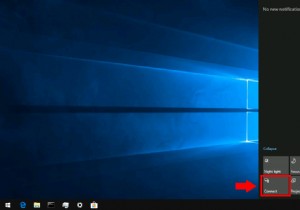 Windows 10에서 무선 디스플레이에 연결하는 방법