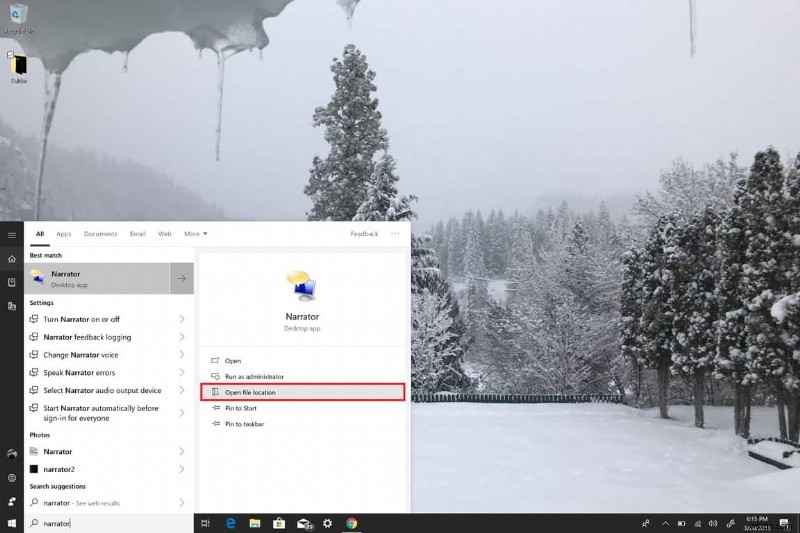 Windows 10에서 내레이터를 끄는 방법