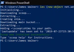 Scoop으로 Windows 소프트웨어를 설치하고 업데이트하는 방법