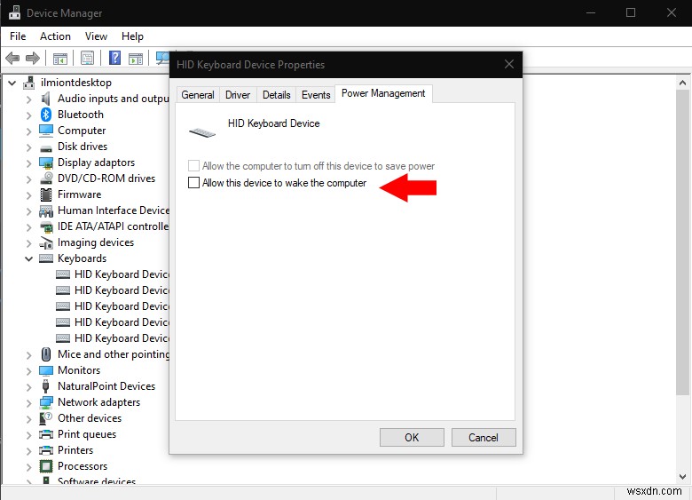 Windows 10 PC를 절전 모드에서 해제한 원인을 찾는 방법