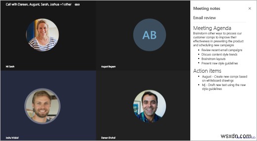 Microsoft Teams 회의를 최대한 활용하고 싶으십니까? 멀티태스킹 및 회의 메모 작성 방법