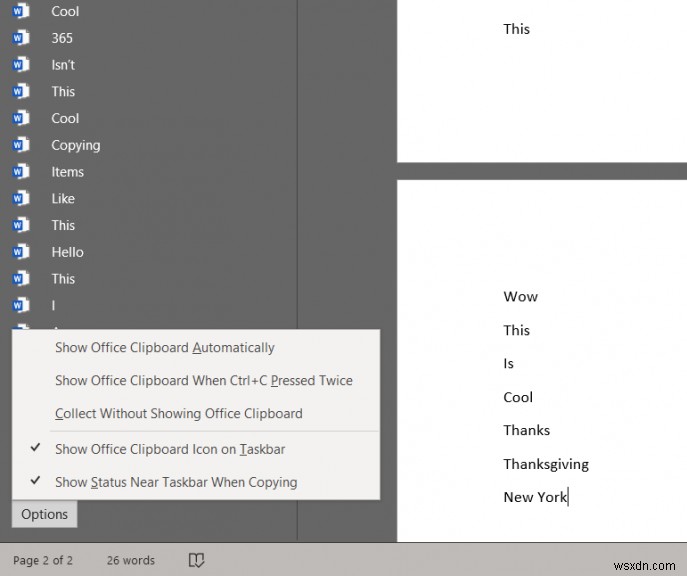 Office 클립보드를 사용하여 Office 365에서 쉽고 강력하게 복사하여 붙여넣는 방법은 다음과 같습니다.