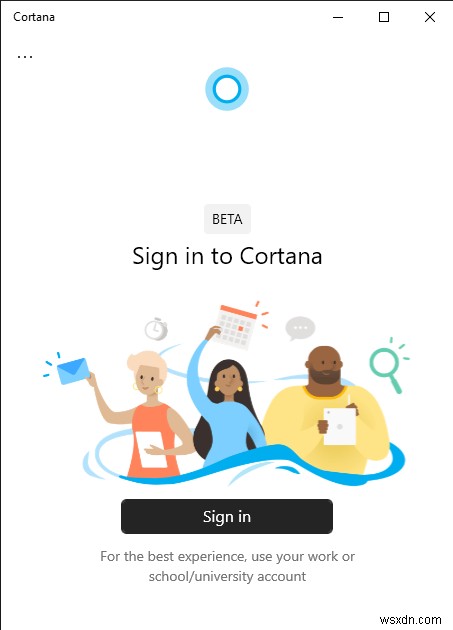 Windows 10s 2020년 5월 업데이트에서 Cortana 앱을 완전히 제거하는 방법