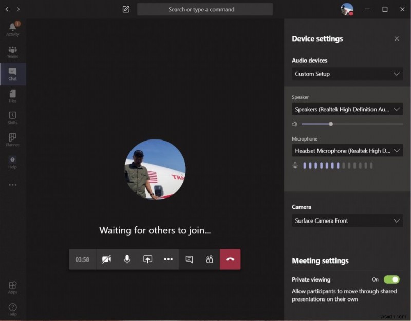 Microsoft Teams에서 맞춤형 비디오, 스피커 및 오디오 설정을 만드는 방법
