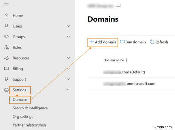 Microsoft 365 계정에 사용자 지정 도메인 이름을 추가하는 방법