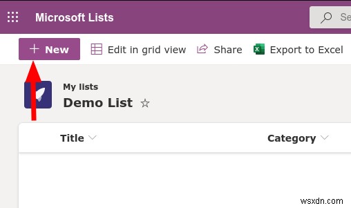 Microsoft 목록 - 처음부터 새 목록을 만드는 방법