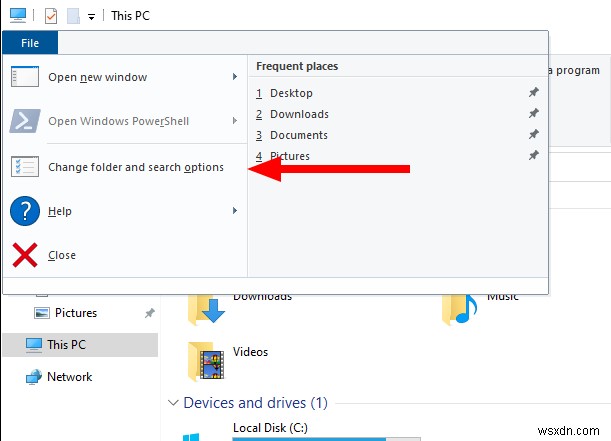 Windows UI에 대한 별도의 프로세스에서 파일 탐색기 창을 여는 방법