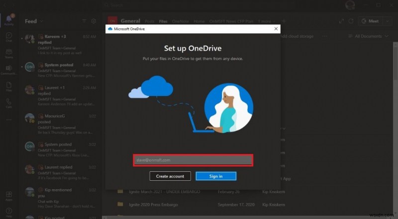 OneDrive를 사용하여 Microsoft Teams의 파일을 장치에 가장 잘 동기화하는 방법