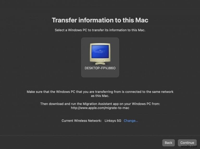 Windows 파일을 Mac으로 전송하는 방법