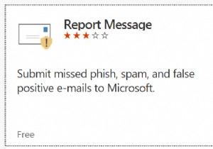 Microsoft Outlook 보고서 메시지를 사용하여 의심스러운 이메일 메시지를 보고하는 방법