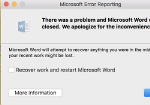 맥(Mac)에서 Microsoft Word가 계속 충돌할 때 해결하는 6가지 방법
