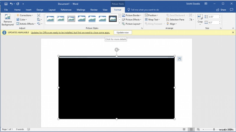 MS Office 내장 스크린샷 도구를 사용하는 방법