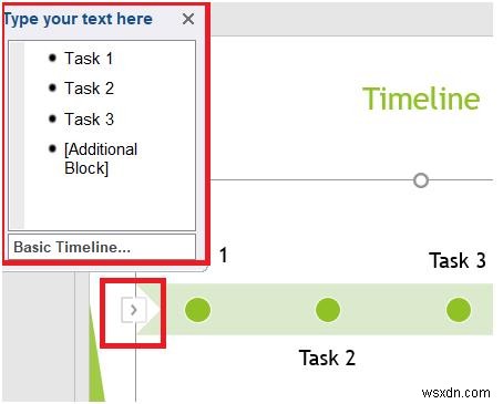 Microsoft PowerPoint에서 타임라인을 만드는 방법