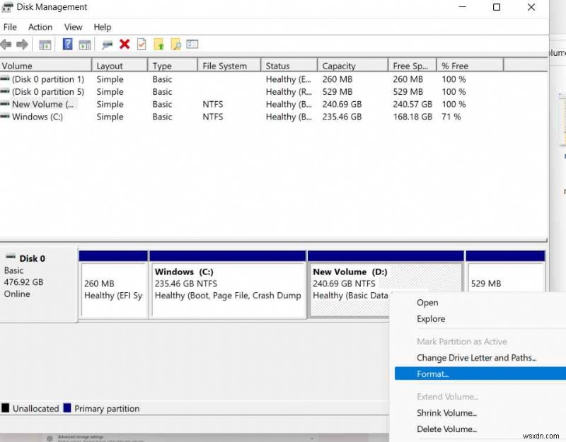 Windows 11에서 하드 드라이브를 포맷하는 방법