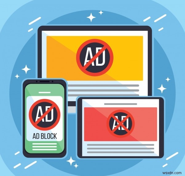 AdBlocker 소프트웨어:AdBlock 대 모든 광고 중지