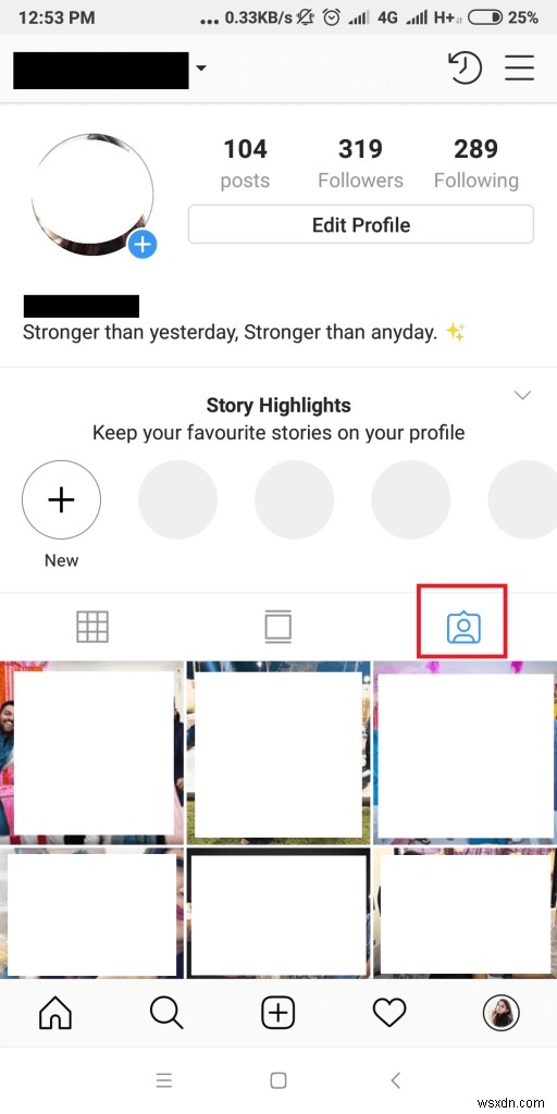 다른 사용자의 Instagram 사진에서 자신의 태그를 해제하는 방법은 무엇입니까?