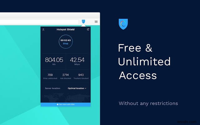 Brave Browser용으로 가장 잘 알려진 VPN