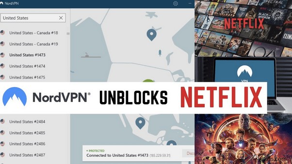 미국 안팎에서 NordVPN으로 Netflix를 시청하는 방법