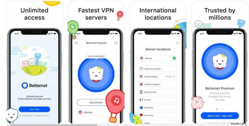 iPad 및 iPhone을 위한 최고의 무료 VPN