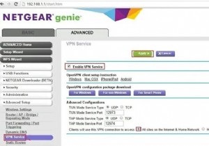 Windows 10의 Netgear 라우터에서 VPN을 설정하는 방법은 무엇입니까?