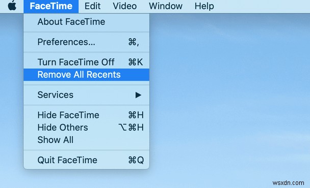 Mac에서 FaceTime 기록을 지우는 방법