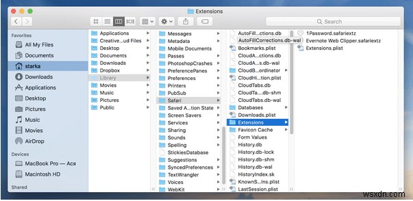 Mac에서 브라우저 확장 프로그램을 제거하는 방법