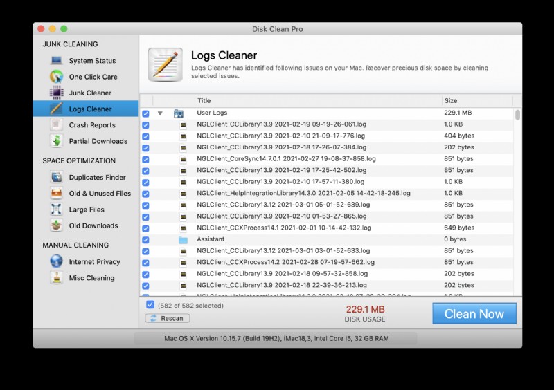 Mac에서 시스템 로그 파일을 찾고 삭제하는 방법