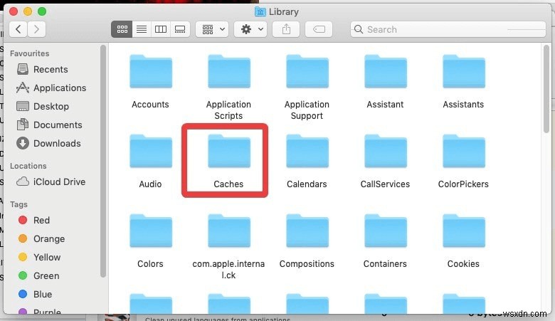 Mac에서 임시 파일을 찾고 제거하는 방법