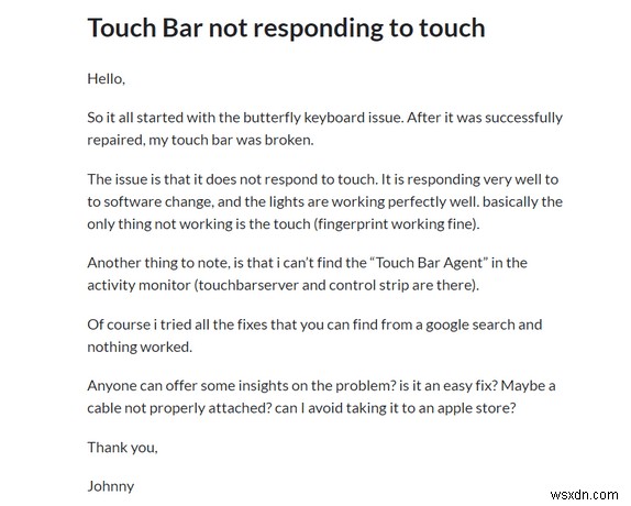 MacBook Touch Bar가 작동하지 않습니까? 문제 해결 방법 알아보기(2022)