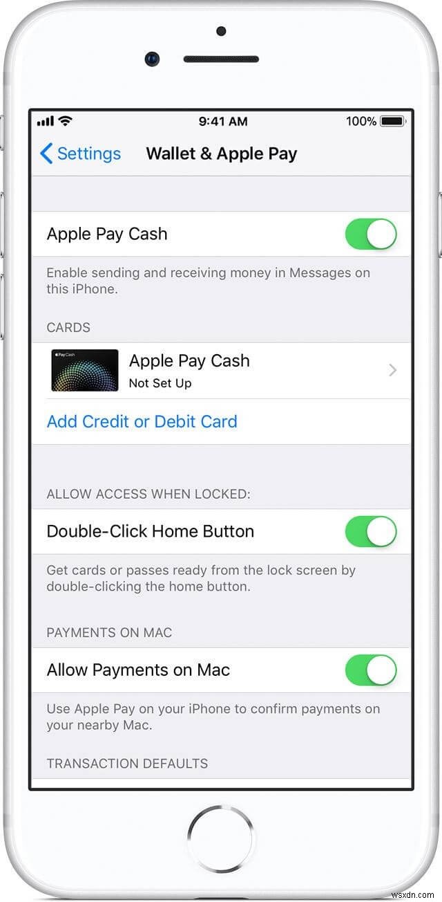 iOS 11.2:Apple Pay Cash 설정 방법