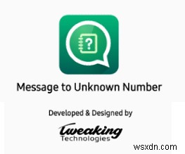 번호를 저장하지 않고 Whatsapp 메시지를 보내는 방법은 무엇입니까?