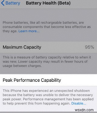 iPhone은 iOS 11.3에서 CPU 조절을 비활성화할 수 있습니다.