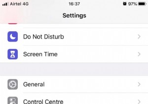 iOS 13에서 다크 모드를 켜는 방법