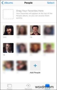 iOS 10 얼굴 인식으로 사진을 정리하는 방법