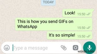 Android 및 iOS의 WhatsApp에서 GIF 이미지를 보내는 방법